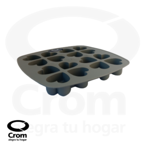 Cubetera Corazones – Capacidad 16 Cubos