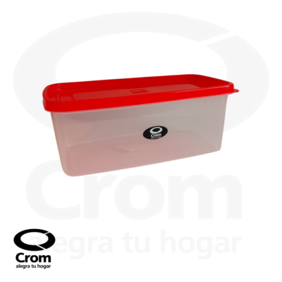 Hermético Rectangular Plástico 3,5 Litros – Gran Capacidad
