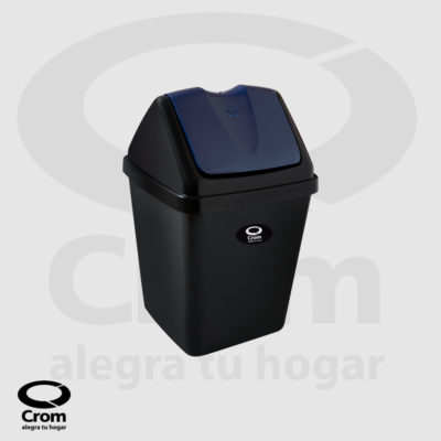 Recipiente de Residuos 5 Litros con Tapa Vaivén Cuadrada